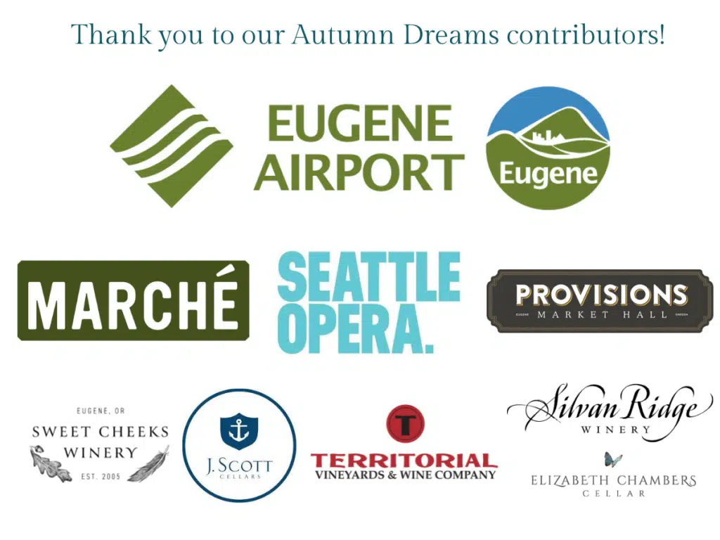 Autumn Dreams Sponsors